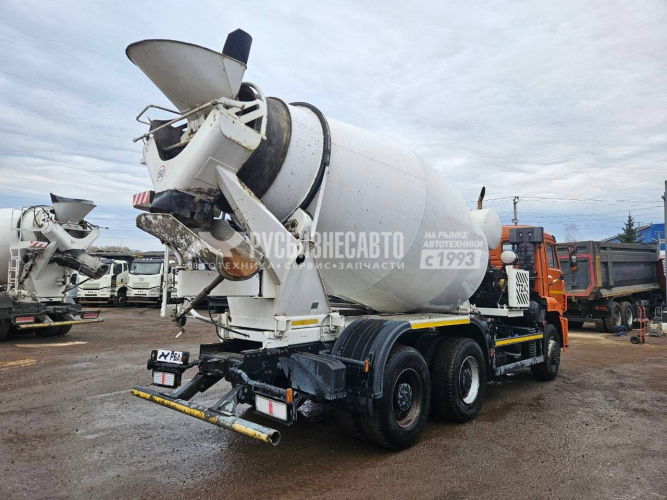 Купить Автобетоносмеситель 5814Z9 на шасси КАМАЗ 6520 (Евро-5)9м3 б/у (2023 г. 14 914км; 1 173м/ч км)(1940) в компании Русбизнесавто - изображение 10